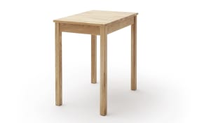 Vierfußtisch Alfons in Wildeiche, Breite ca. 50 cm