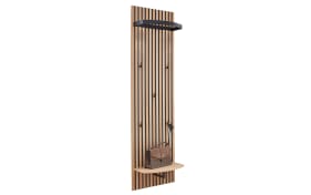 Garderobenpaneel Serido, furnierte Eiche