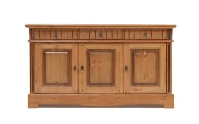 Sideboard Göteborg, Polarkiefer goldbraun massiv, gebeizt & lackiert