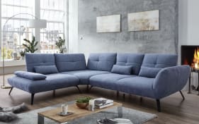 Wohnlandschaft Dover, eisblau, frost grey, inkl. Funktionen