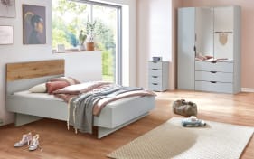 Jugendzimmer Tabo in seidengrau/Eiche Artisan-Nachbildung