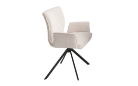 Armlehnenstuhl Bristol, creme