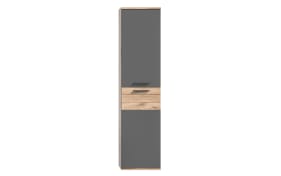 Hochschrank Mason, Nox Oak Nachbildung/basaltfarbig, Höhe 152 cm