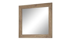 Spiegel Neapel in Flagstaff Oak dunkel Nachbildung, 80 x 75 cm