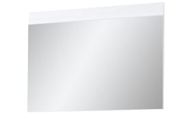 Spiegel Adana in weiß Hochglanz, 89 x 63 cm