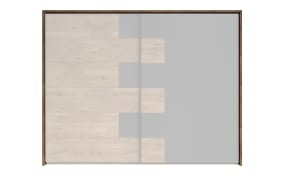 Passepartoutrahmen für Schwebetürenschrank Linea in Bartex Eiche