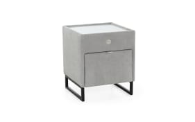 Nachttisch Linea in grau , Breite ca. 43 cm