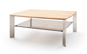 Couchtisch Nelia aus massiver Asteiche, 80 cm