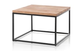 Couchtisch Sakura II, Asteiche massiv, schwarz lackiert