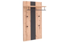 Garderobenpaneel Argos, Balkeneiche-Nachbildung