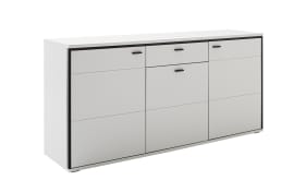 Sideboard Mori, Modern weiß Nachbildung