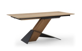 Esstisch Naturzeit, Kerneiche Umato/anthrazit