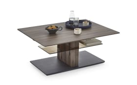 Couchtisch Audra, Altholzbuche/anthrazit, inkl. Höhenverstellung