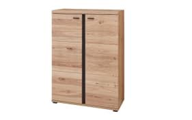 Büroschrank Sonos, Alteiche massiv/Artisan Eiche-Nachbildung