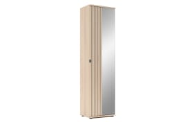 Garderobenschrank Pisa, Riva Eiche-Nachbildung, inkl. Kleiderstange
