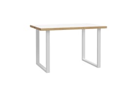 Schreibtisch Keflavik, Artisan Eiche-Nachbildung/weiß, 120 cm