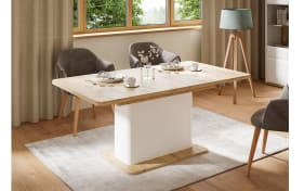 Esstisch Wardiol, Artisan Eiche Nachbildung