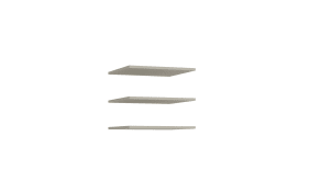 Einlegeböden Econobox2, grau, 42,2 x 42 cm, 3er Set
