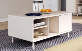 Couchtisch Playly, sand, inkl. Push to Open Funktion