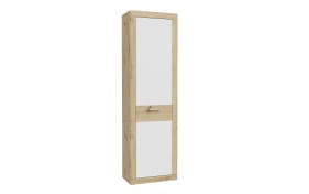 Garderobenschrank Baccio, Artisan Eiche-Nachbildung/weiß