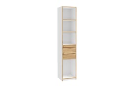 Regal Smart Room, Eiche-Nachbildung/weiß, 44,4 cm