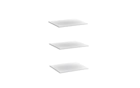 Einlegeböden Smart Room, grau, 56,4 x 47 cm, 3er Set