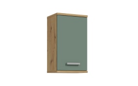 Hängeschrank Veris, Artisan Eiche-Nachbildung/salbeifarbig