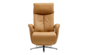 Leder Fernsehsessel HU-ER18003, gelb