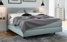 Boxspringbett Elias, Platin grau, 180 x 200 cm