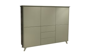 Highboard Silea Wohnen, piniengrün, inkl. Softclose Funktion