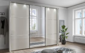 Schwebetürenschrank Clivo 3000, champagner