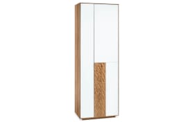 Dielenschrank Rubis, Wildeiche/weiß
