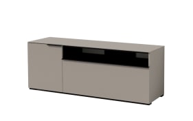 Phonoschrank Pamera 113, grau/schwarz