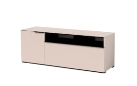 Phonoschrank Pamera 113, sand/schwarz