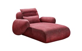 Chaiselongue Luna, rot