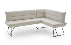 Eckbank Conny, cream, links