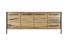 Sideboard 3013, Charakter-Eiche massiv