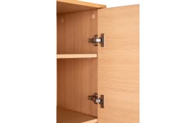 Highboard Kyoto, furnierte Eiche