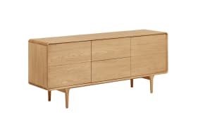 Sideboard Darwin, Eiche, inkl. Push-to-Open Funktion