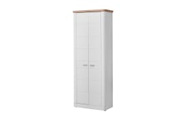 Garderobenschrank Recess, weiß