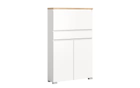 Schuhschrank Shoelove, Eiche-Nachbildung/weiß, 95 x 151 cm
