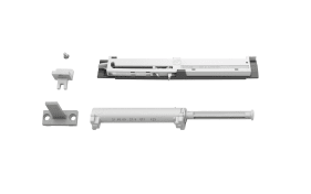 Öffnungs-/Schließdämpfer für Schrankauszug, grau, für Jützler-Schränke