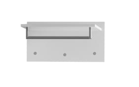 Garderobenboard Una, weiß