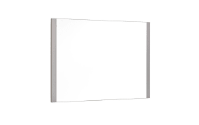 Spiegel Swing Stribes, graubeige, 120 x 85 cm