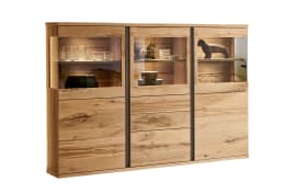 Highboard Barola, Eiche Rustico, furniert