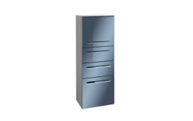 Midischrank Leonardo 109, metallic/anthrazit