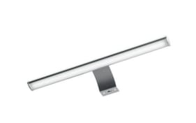 Aufsatzleuchte für Spiegelschrank A-Plan, chrom, inkl. Schalter/LED Trafo, 3,6 Watt, 387 Lumen, 6300K, 40 x 4,5 cm