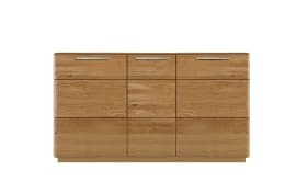 Sideboard Bora Oak, Natureiche massiv, inkl. Softclose Funktion 