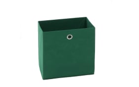Aufbewahrungsbox in grün, 32 x 32 cm