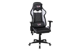 Bürostuhl Game-Rocker in schwarz-weiß
